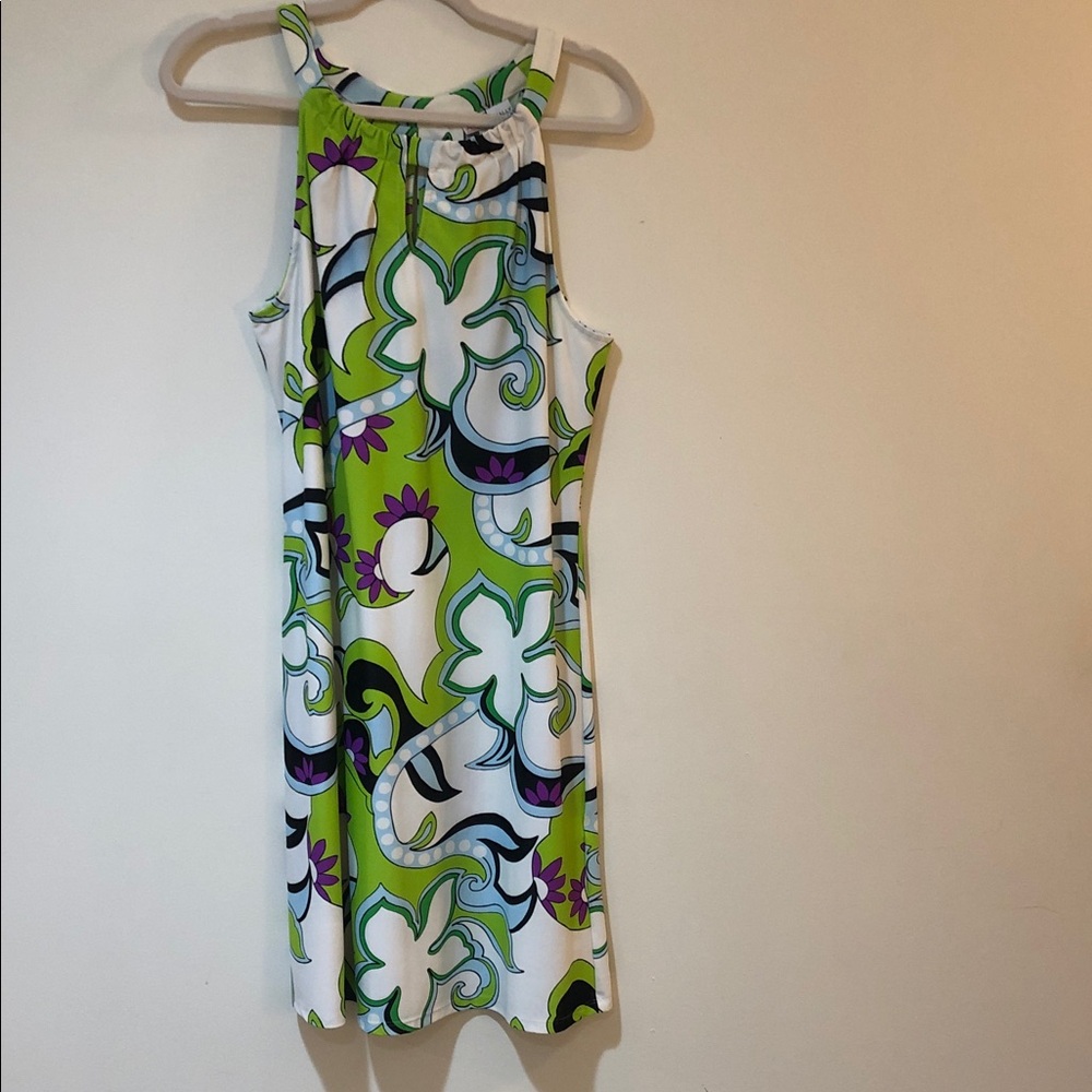 Jude Connally Floral Print Midi Dress